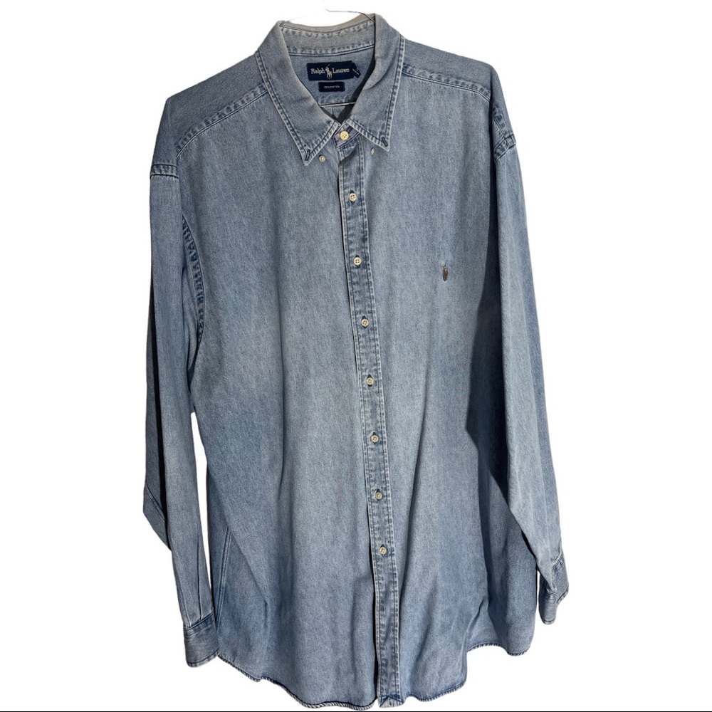 Polo Ralph Lauren button down Sz 3xlt tall